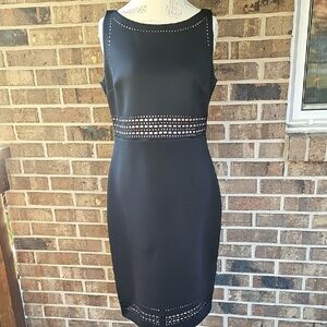 Karl Lagerfeld sz 12 black dress